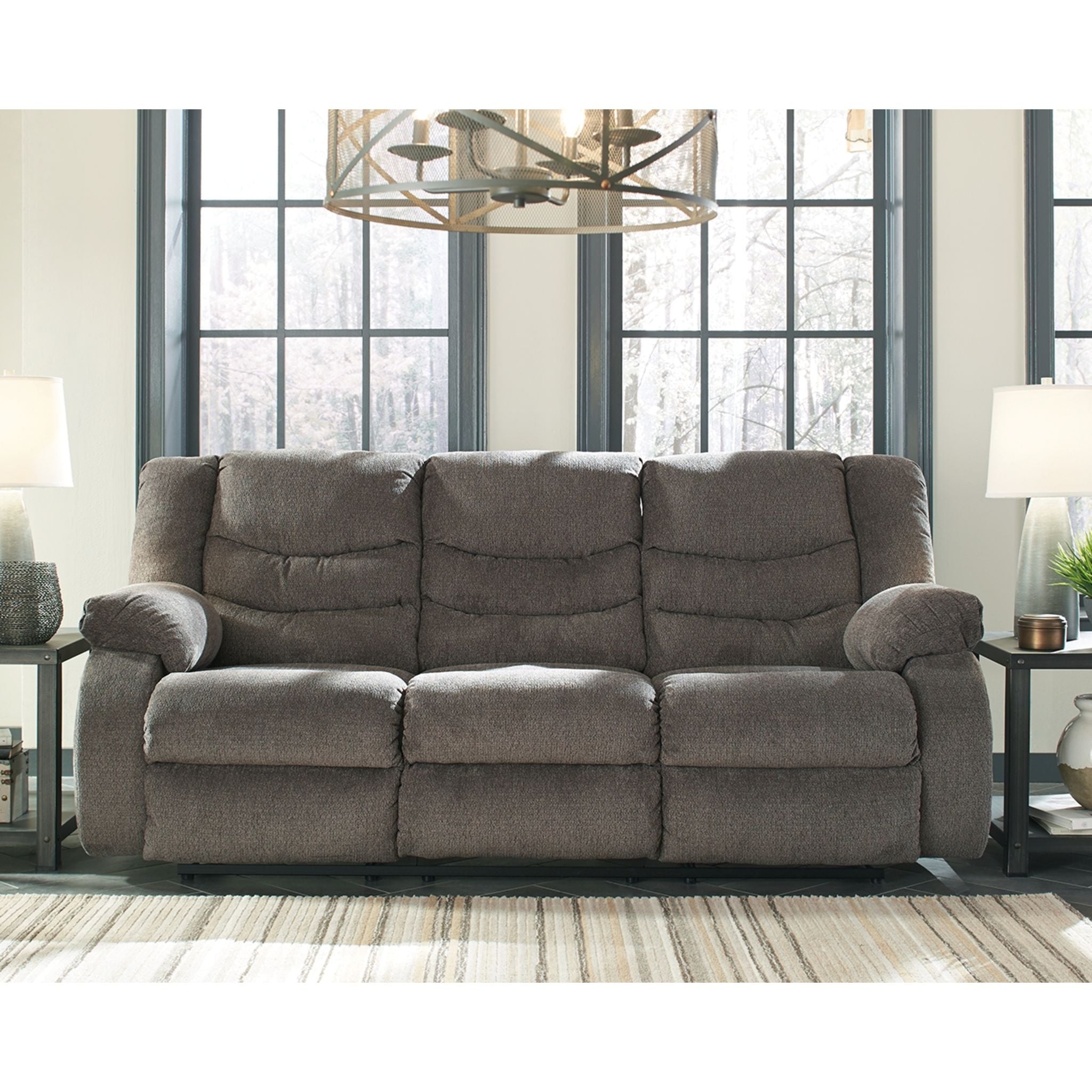 Tulen Reclining Sofa - Gray