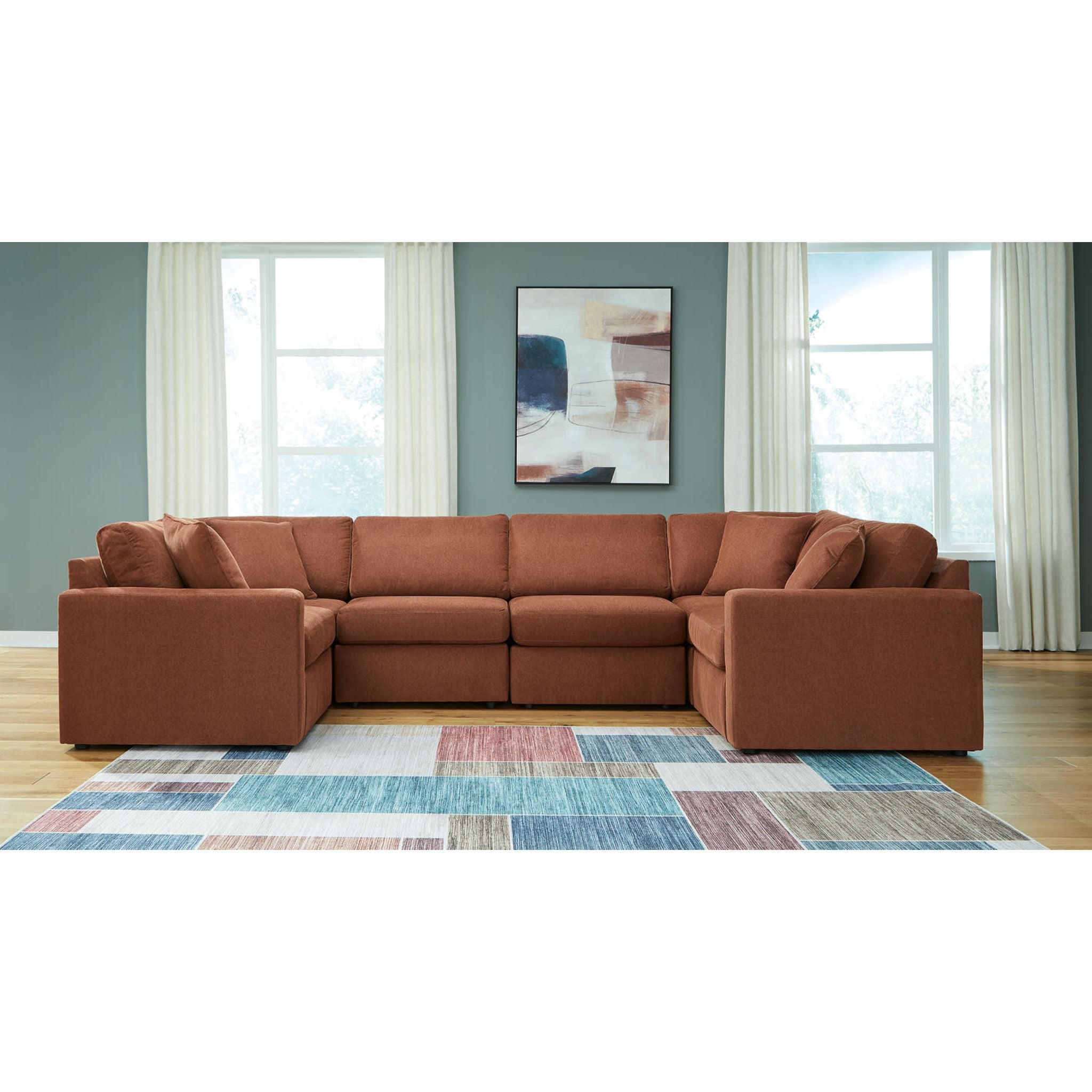 Modmax 6 Piece Modular Sectional