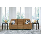 Kanlow Reclining Sofa - Honey