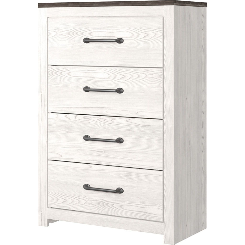 Gerridan Chest - White/Gray