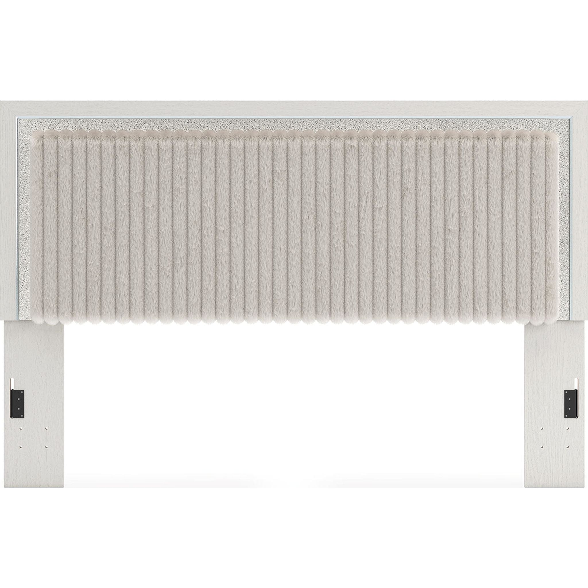 Zuraleus King Upholstered Headboard - White