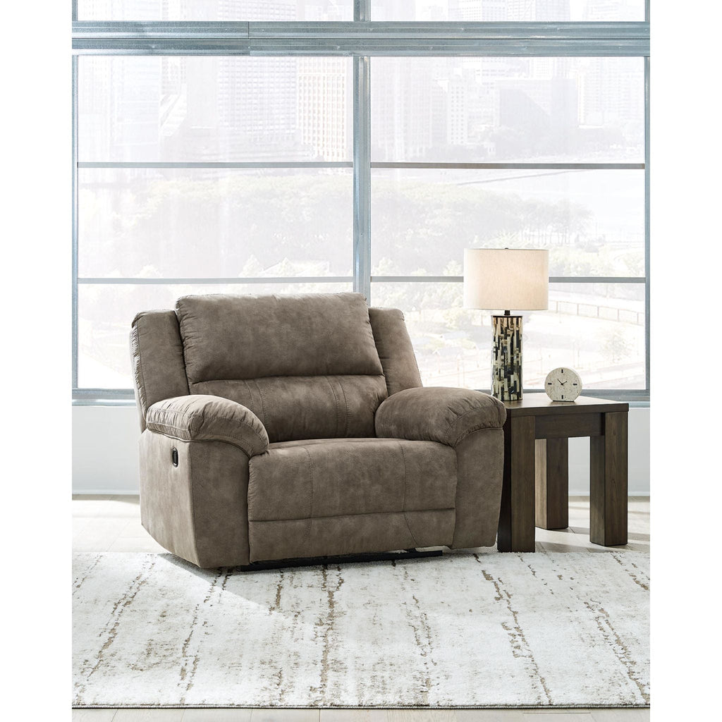 Laresview Oversized Recliner - Fossil