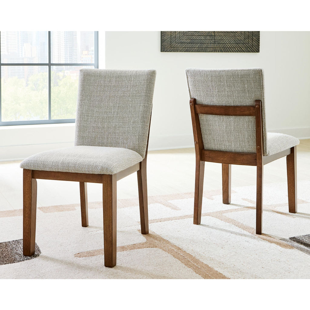 Kraeburn Dining Chair - Beige/Brown - (D496-01)