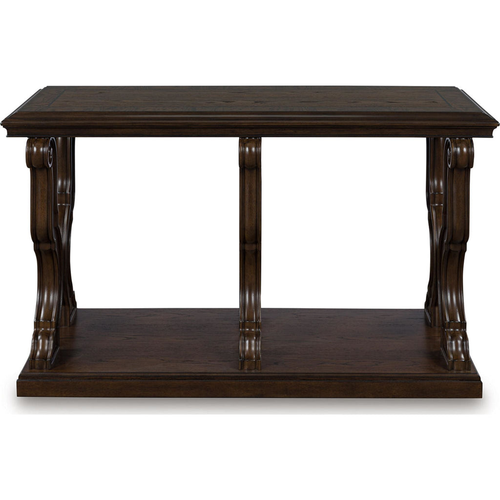 Maylee Sofa Table - Dark Brown