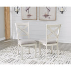 Robbinsdale Dining Chair - Antique White - (D642-01)