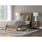 Chirason Twin Storage Bed - Brown