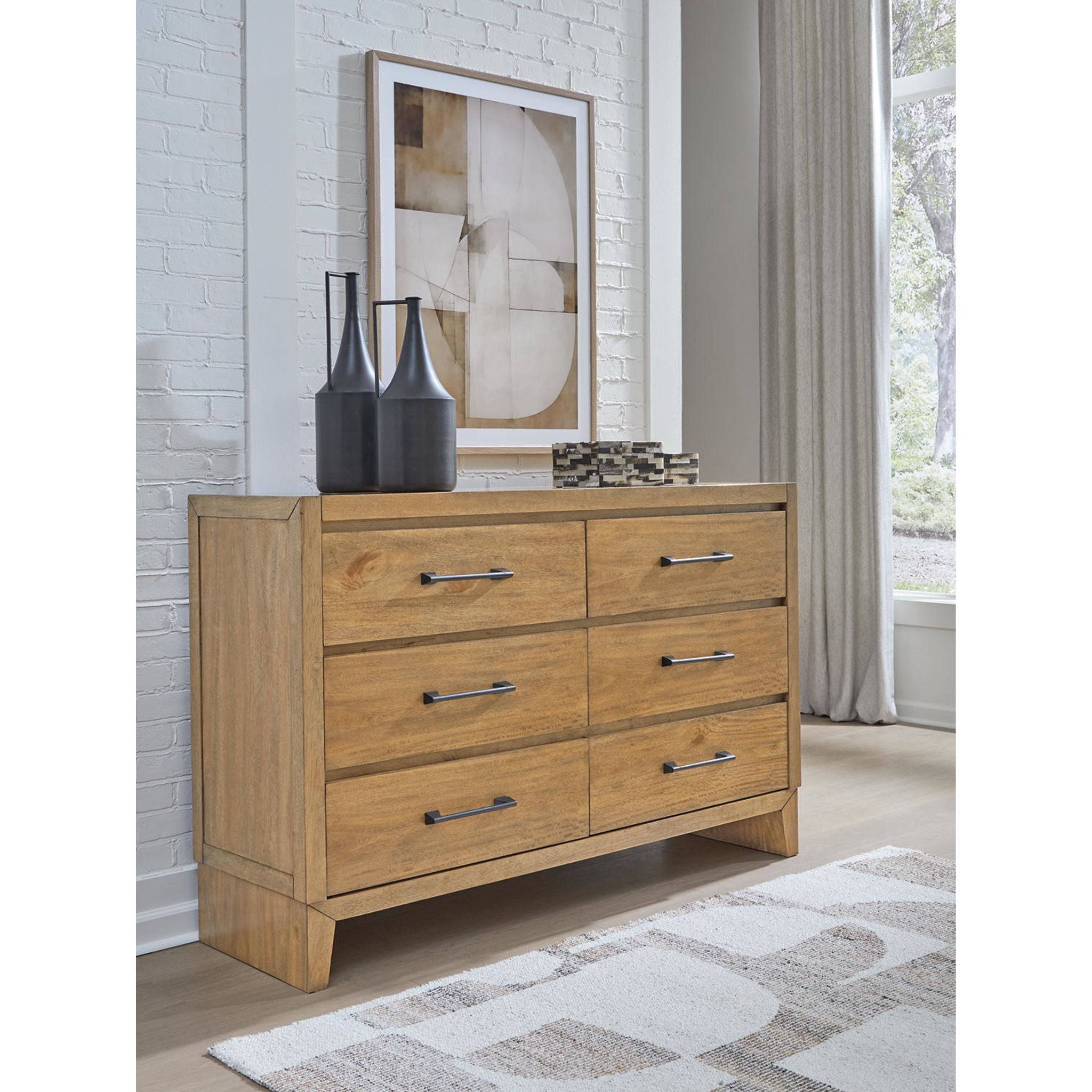 Sherbana Dresser - Light Brown