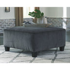 Abinger Oversized Accent Ottoman - Smoke