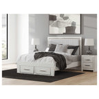 Zuraleus Queen Storage Bed - White