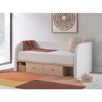 Arloster Daybed with Storage - Tan/White
