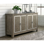 Krystanza Dining Server - Weathered Gray - (D766-60)