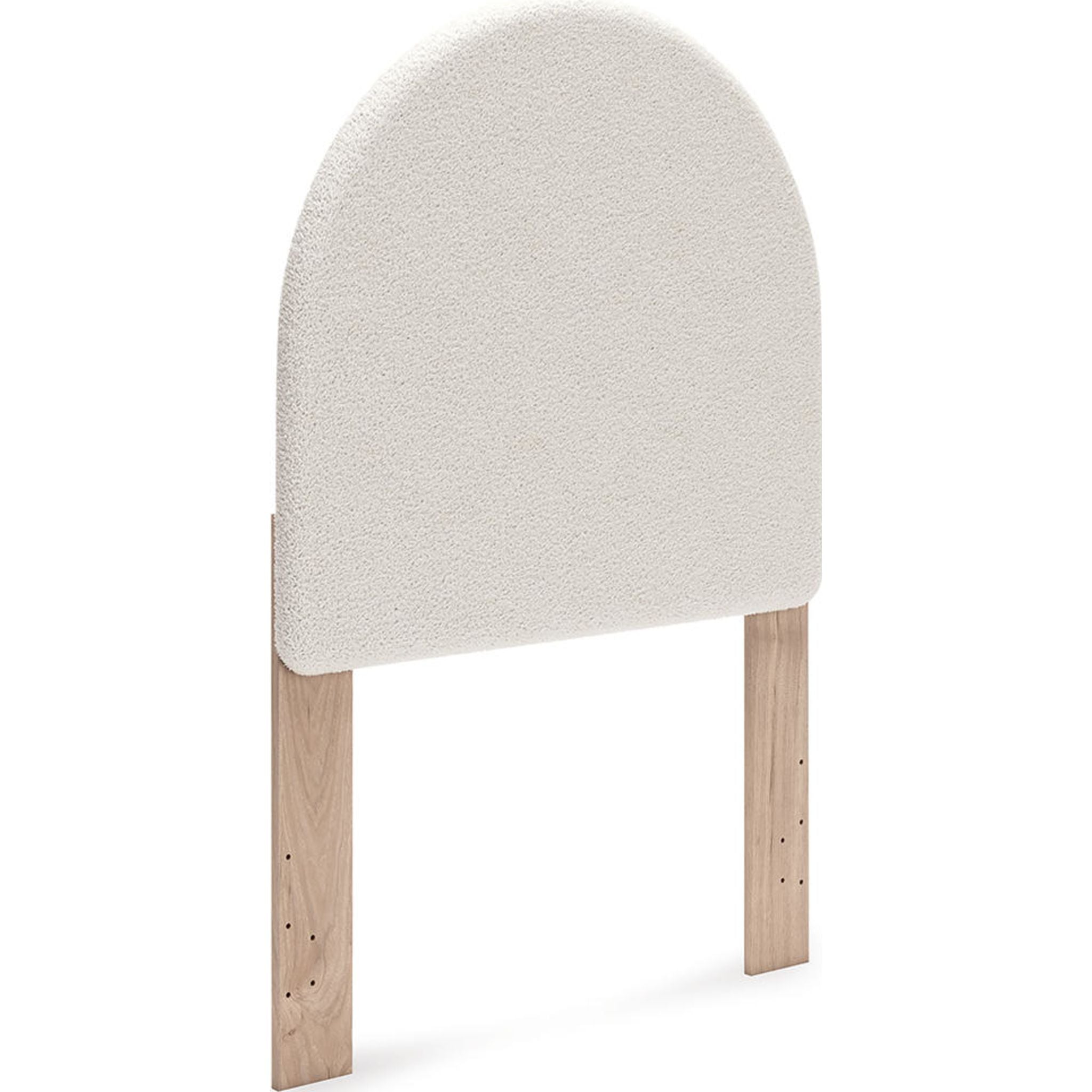 Arloster Upholstered Headboard - White/Tan