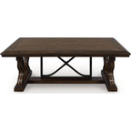 Maylee Coffee Table - Dark Brown