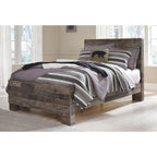 Derekson Panel Bed - Multi Gray