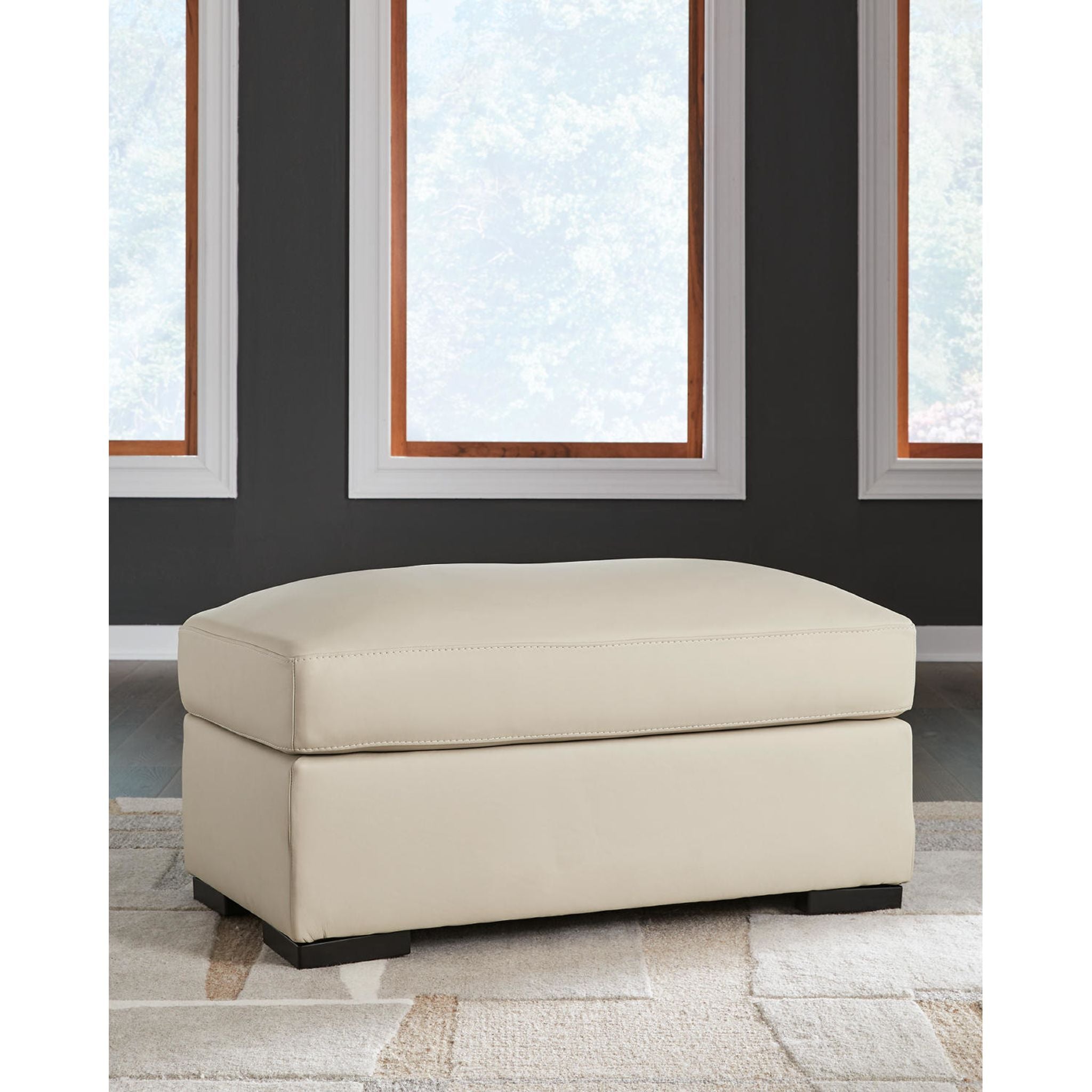 Treasure Trove Ottoman - Almond