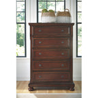 Porter Chest - Rustic Brown