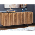 Quintavious Accent Cabinet - Brown/Charcoal