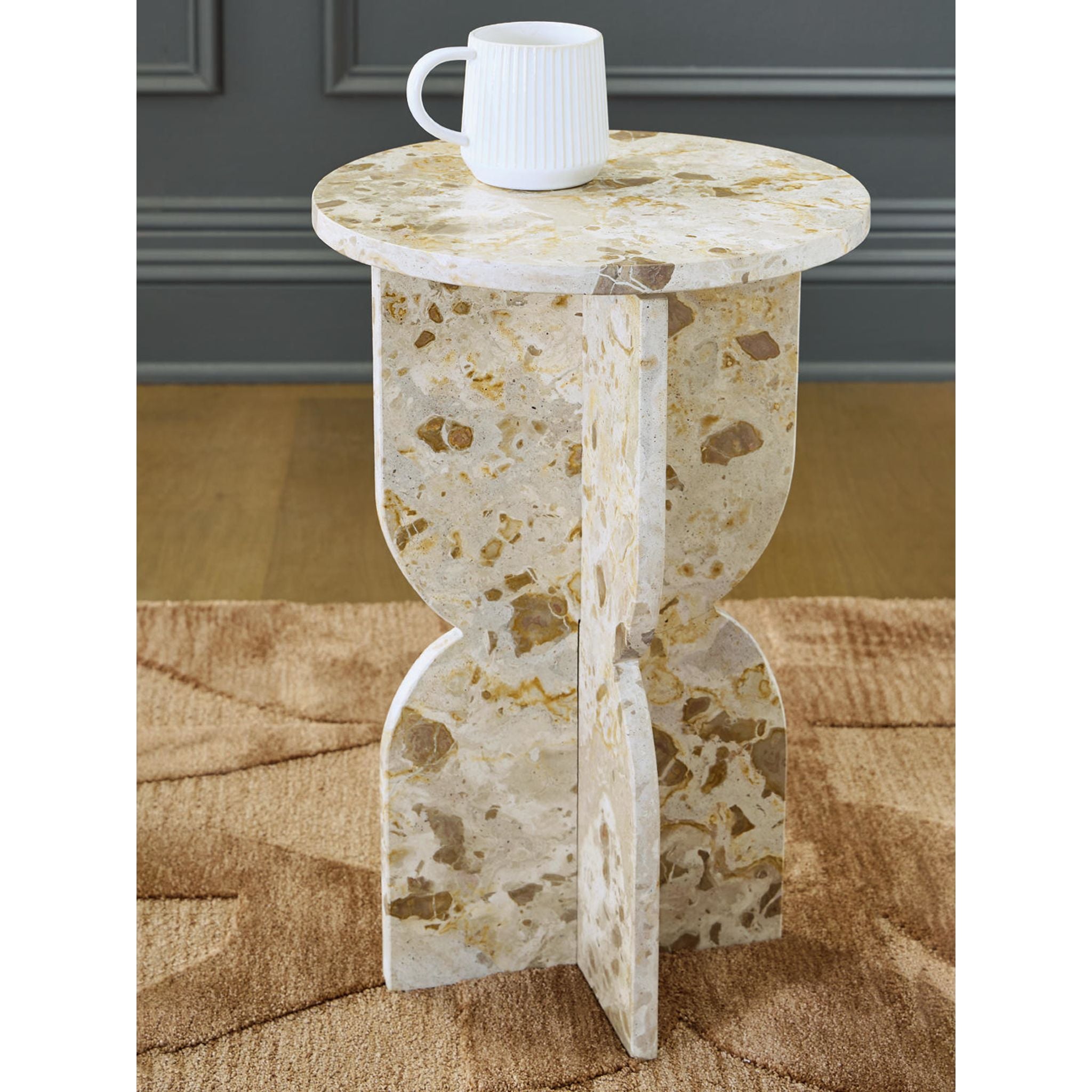 Treygan Accent Table - Beige