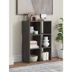 Piperton Bookcase - Charcoal