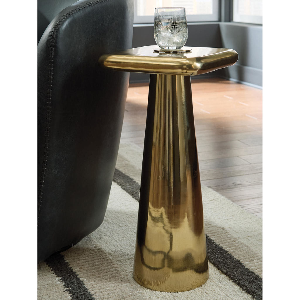Dallenburg Accent Table - Gold Finish