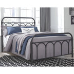 Nashburg Metal Bed - Black