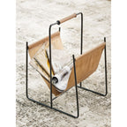 Faronworth Magazine Rack - Brown/Black