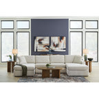 Modmax 4 Piece Modular Sectional with Double Chaise