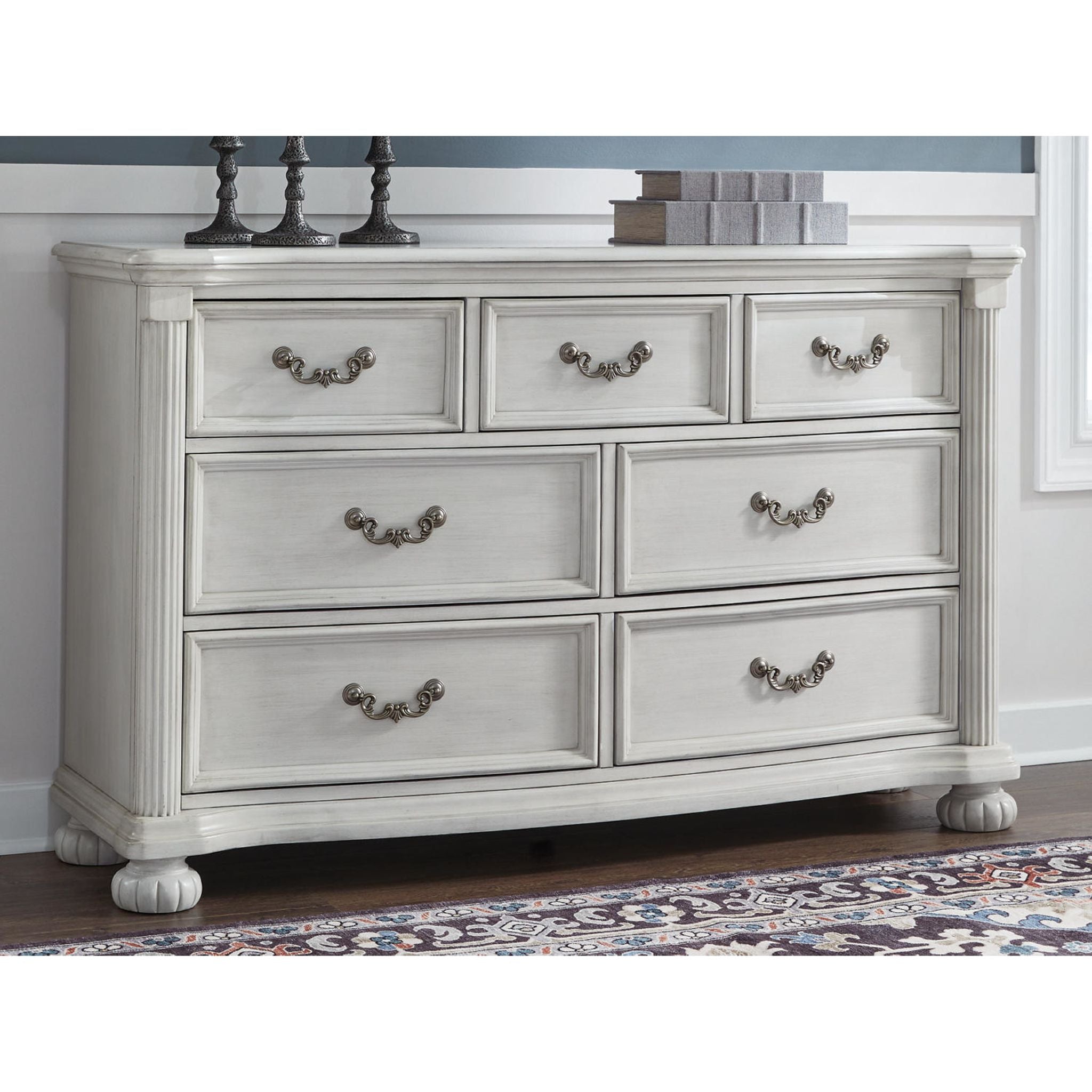 Montelaine Dresser - Antique White