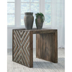 Dreggan End Table - Brown