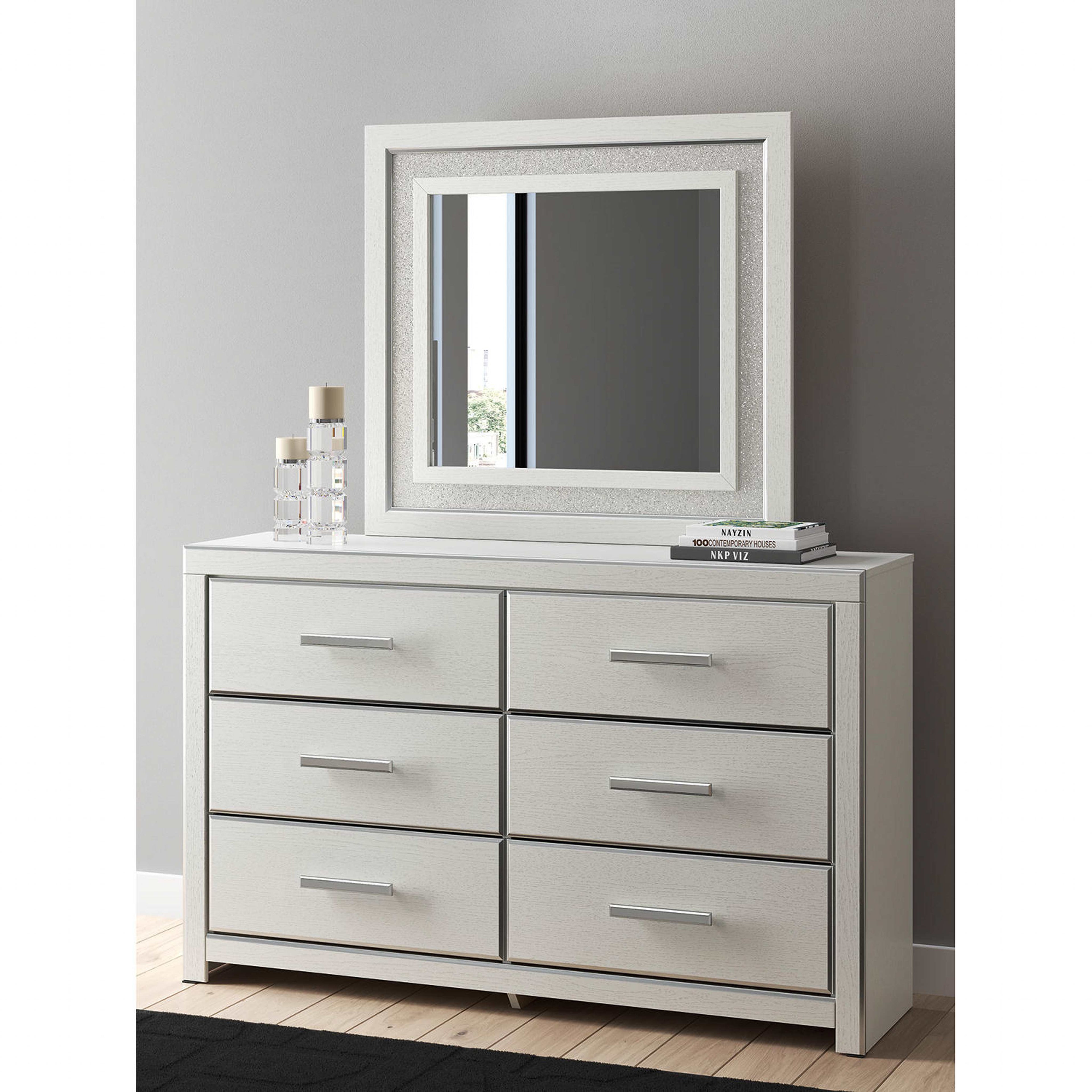 Zuraleus Dresser and Mirror - White