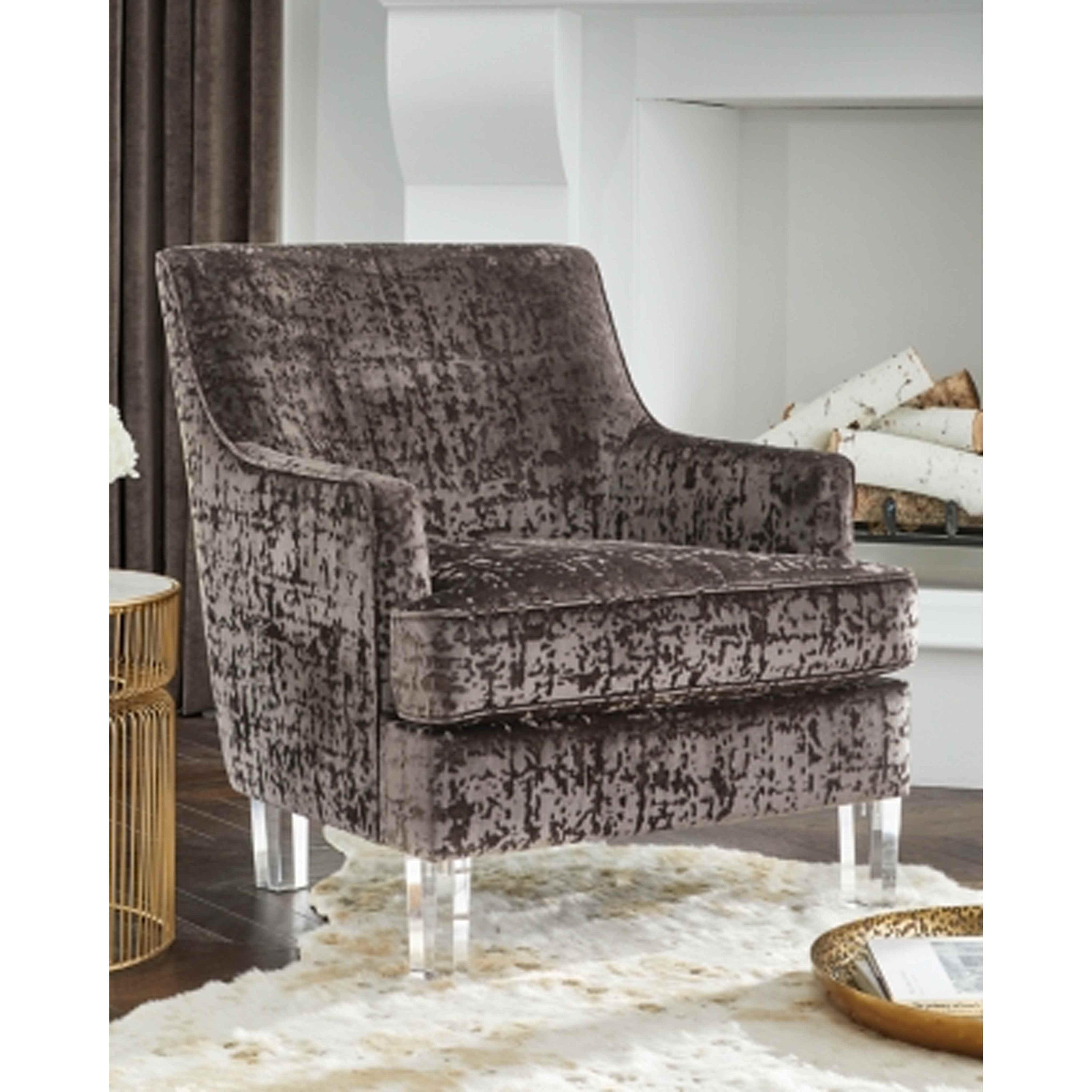 Gloriann Accent Chair - Charcoal