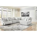 Top Tier 6 Piece Reclining Sectional with Chaise