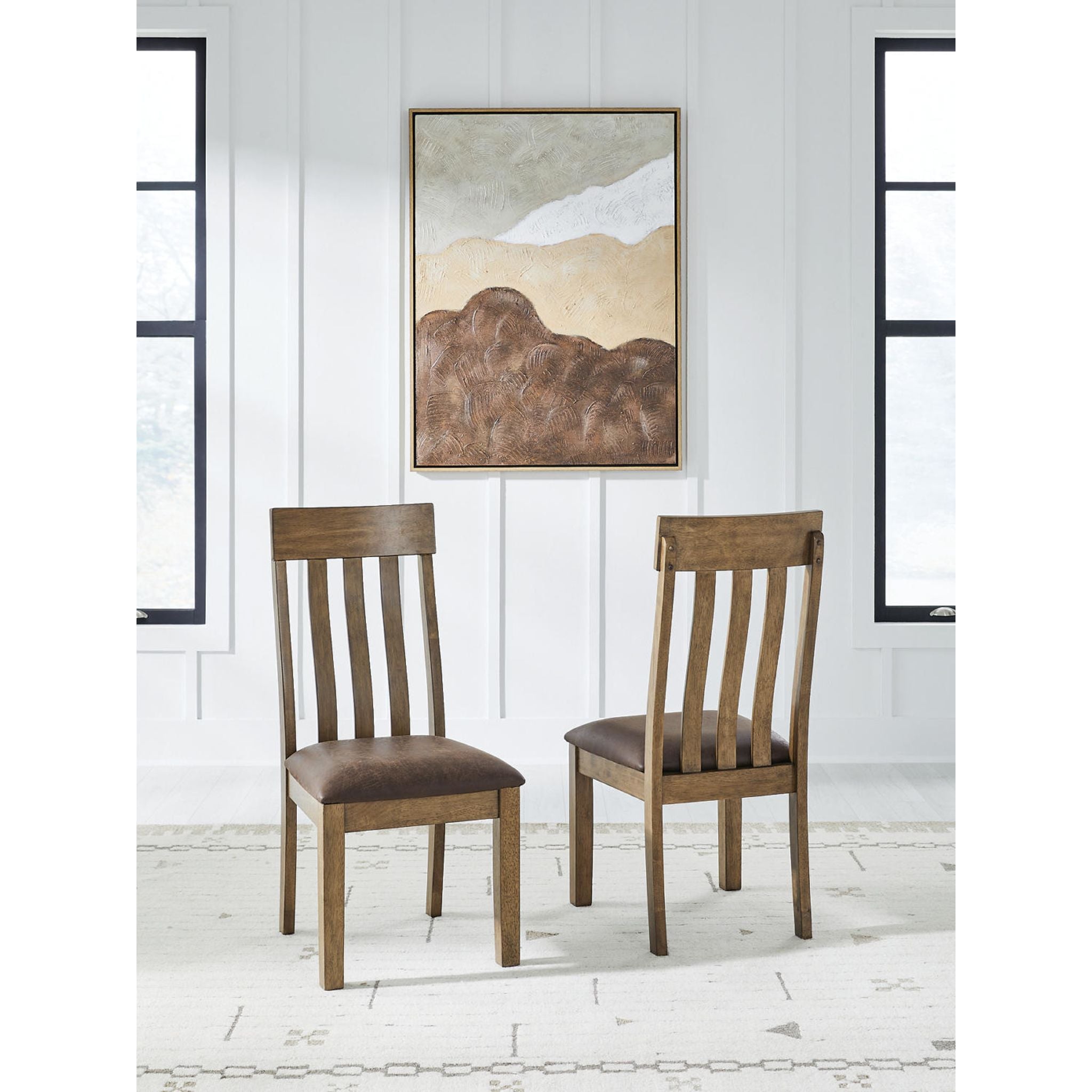 Urbinforte Dining Chair - Light Brown - (PCD592-01)