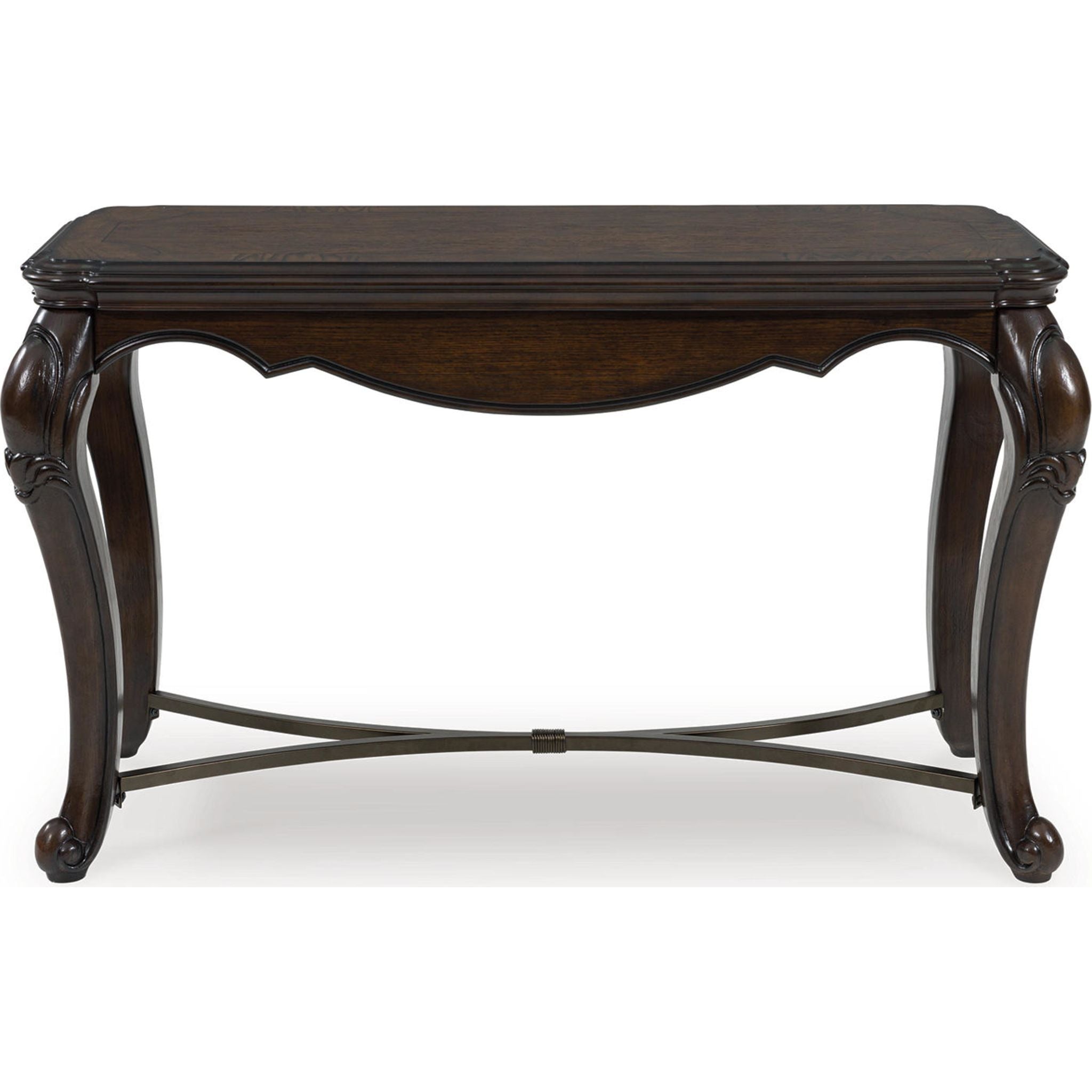 Maylee Sofa Table - Dark Brown