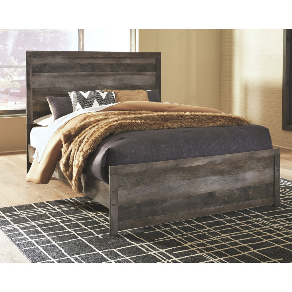 Wynnlow Panel Bed - Gray