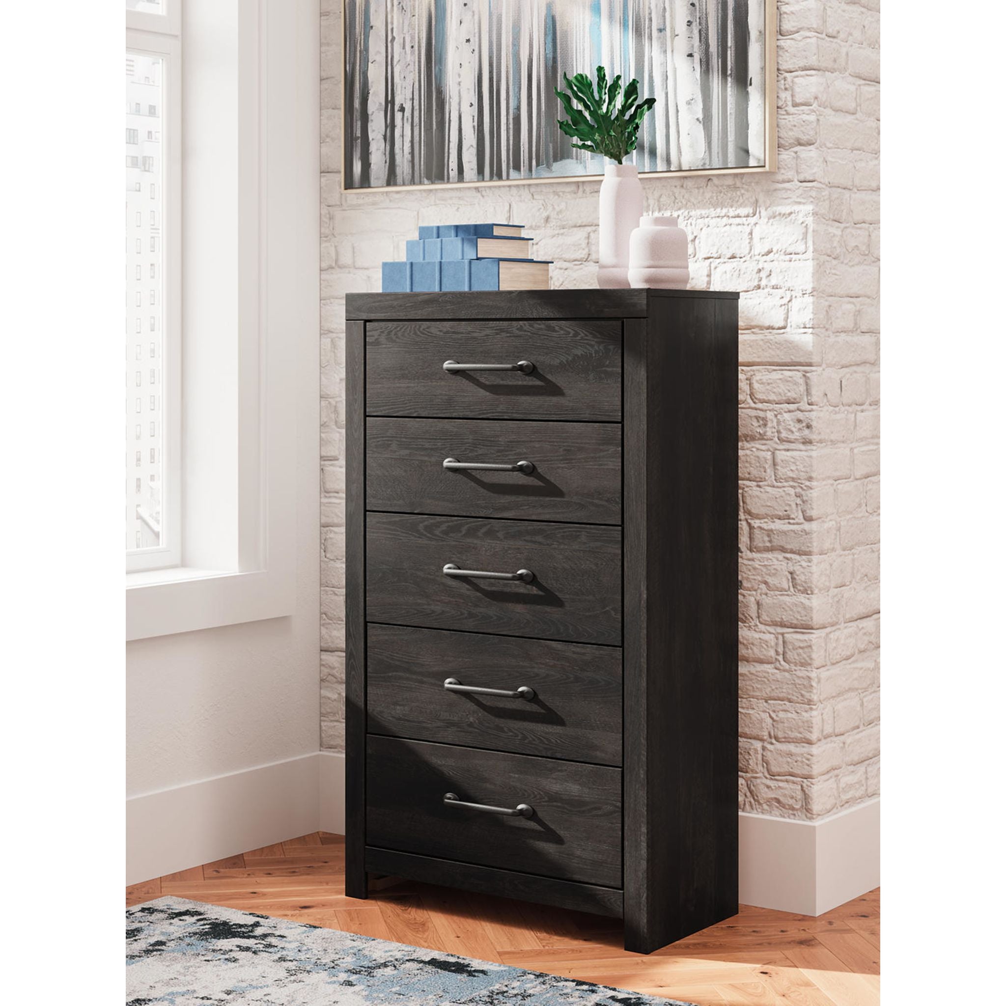 Hollivern Chest - Dark Gray