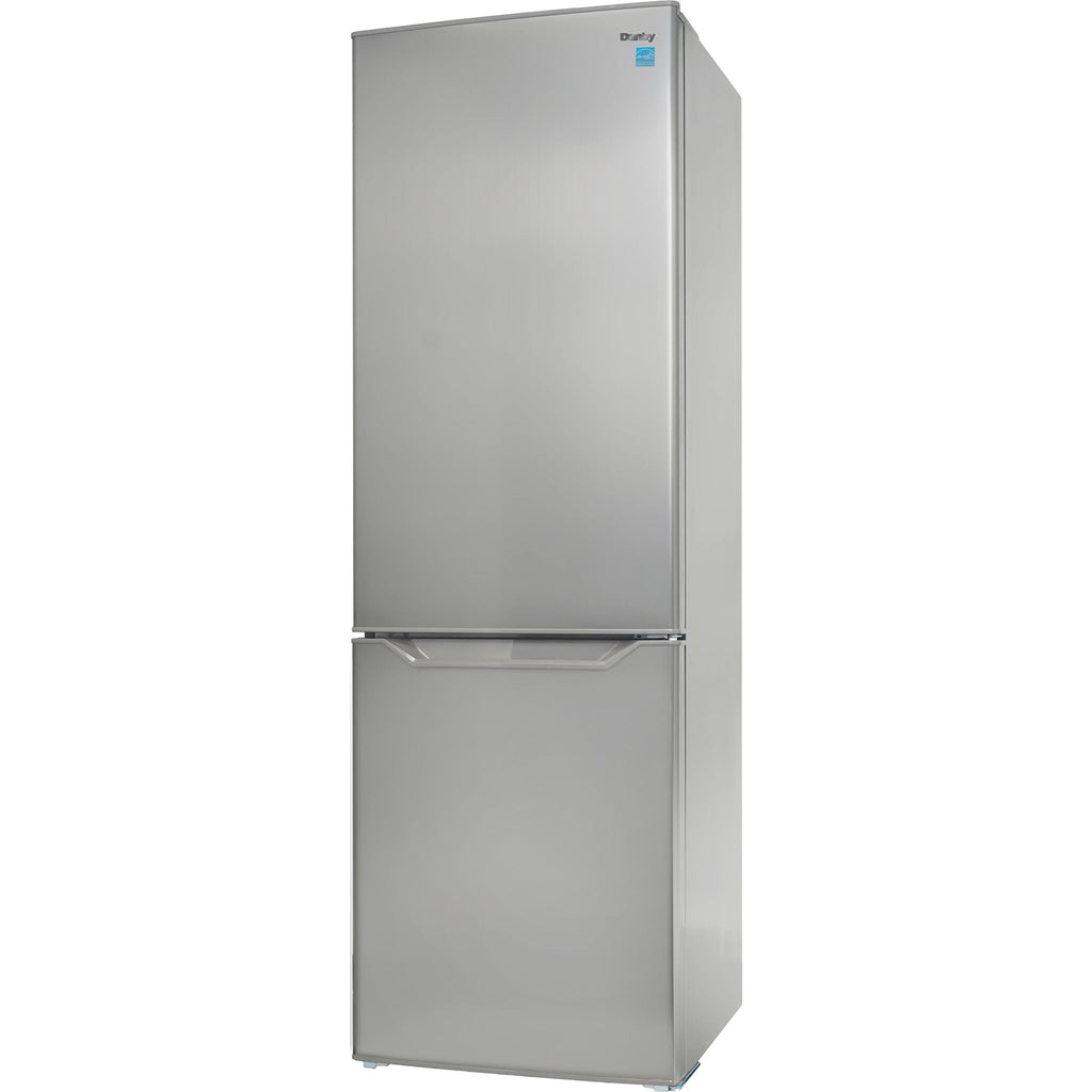 Danby Bottom Mount Fridge (DBMF100B1SLDB) - Stainless Look