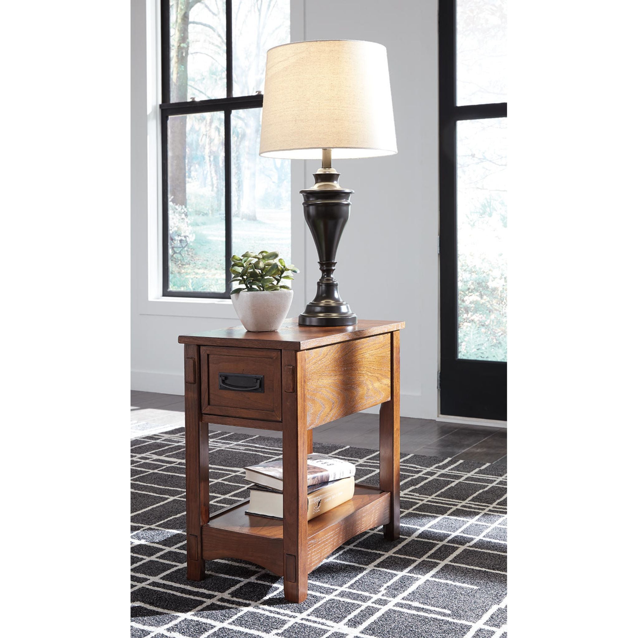 Breegin End Table - Brown