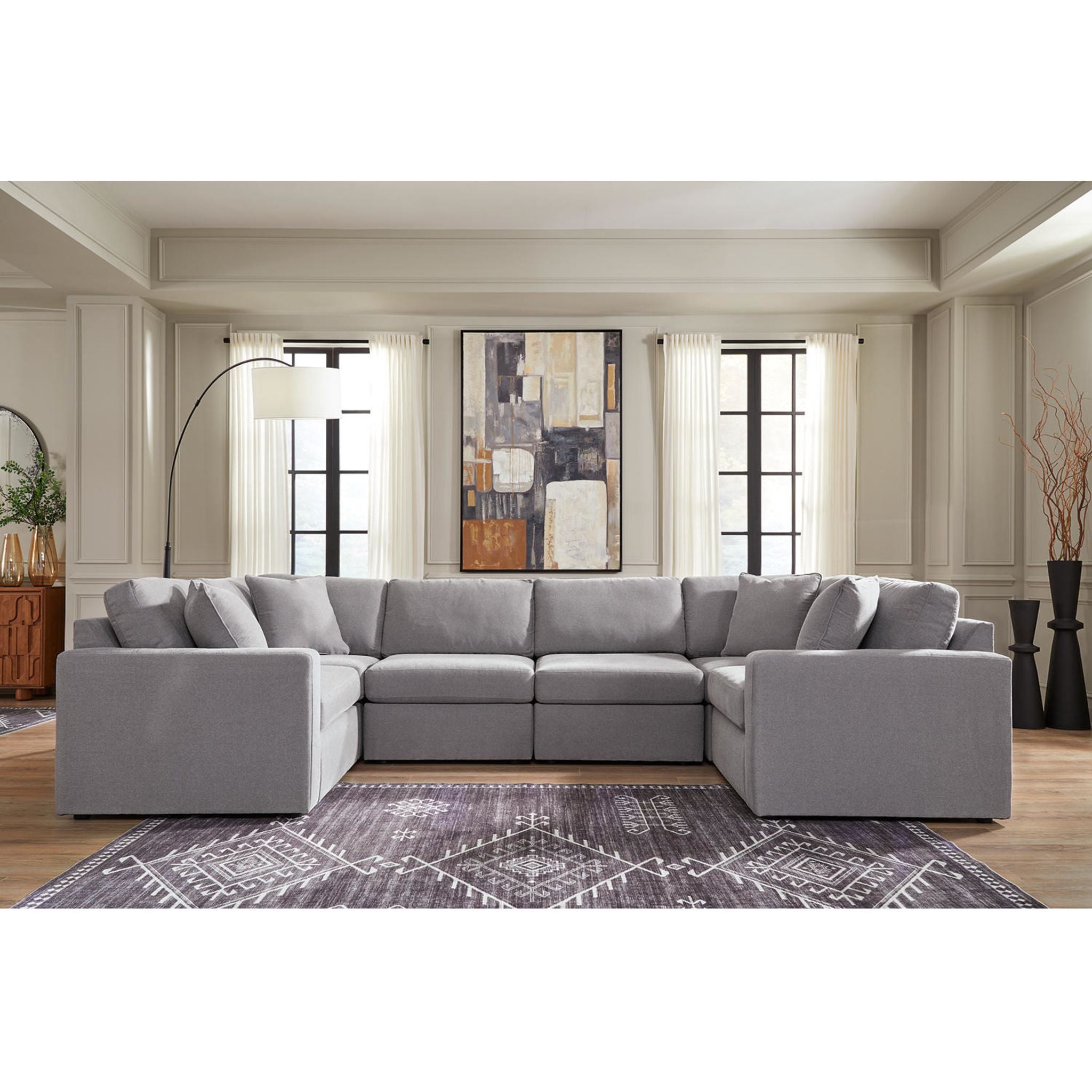 Modmax 6 Piece Modular Sectional