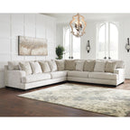 Rawcliffe 5 Piece Sectional - Parchment