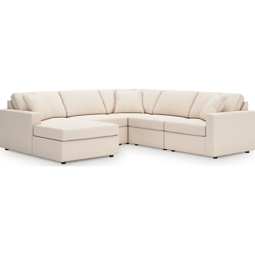 Modmax 5 Piece Modular Sectional with Chaise
