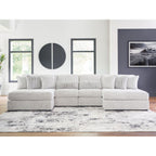 Cuddle Plush 4 Piece Modular Sectional with Dual Chaise