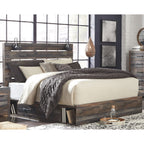 Drystan 5 Piece King Storage Bedroom - Multi