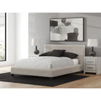Zuraleus Queen Upholstered Bed - White