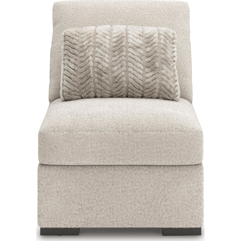 Cuddle Plush 8 Piece Modular Sectional with Ottomans - Arctic