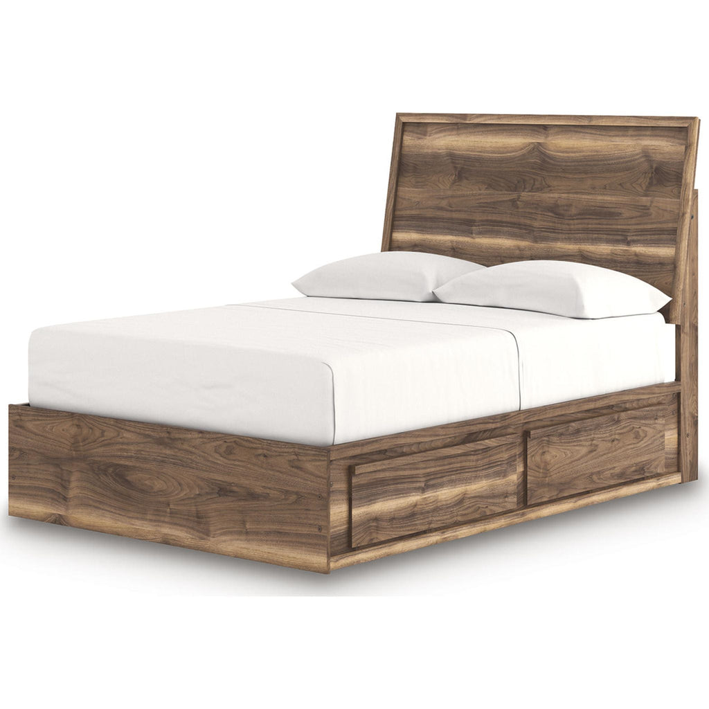 Chirason Full Storage Bed - Brown
