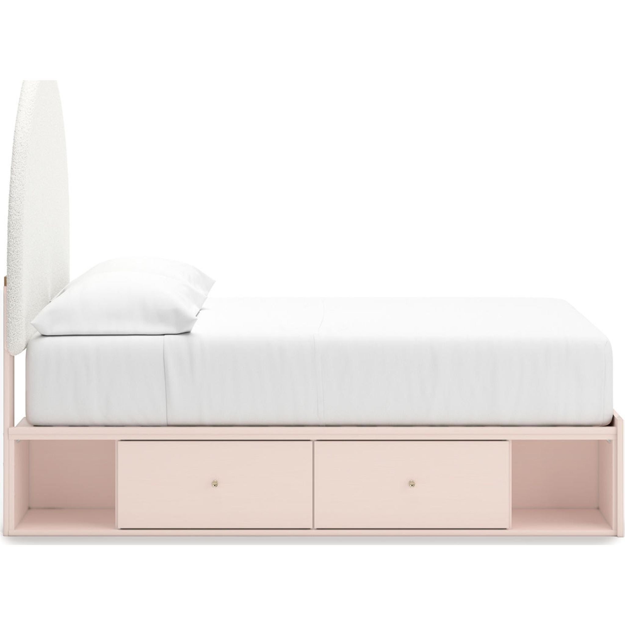 Wistenpine Full Storage Bed - Blush