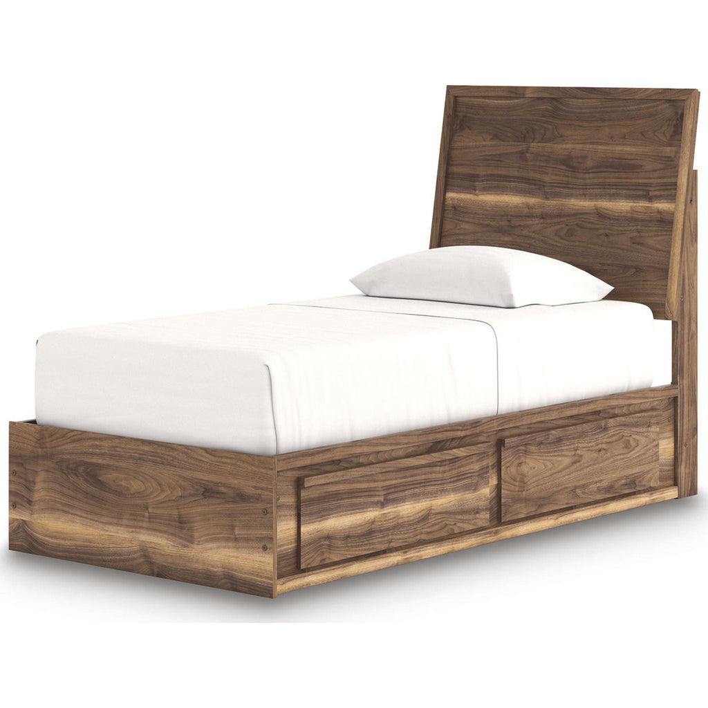 Chirason Twin Storage Bed - Brown