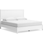 Binterglen 6 Piece King Panel Bedroom - White