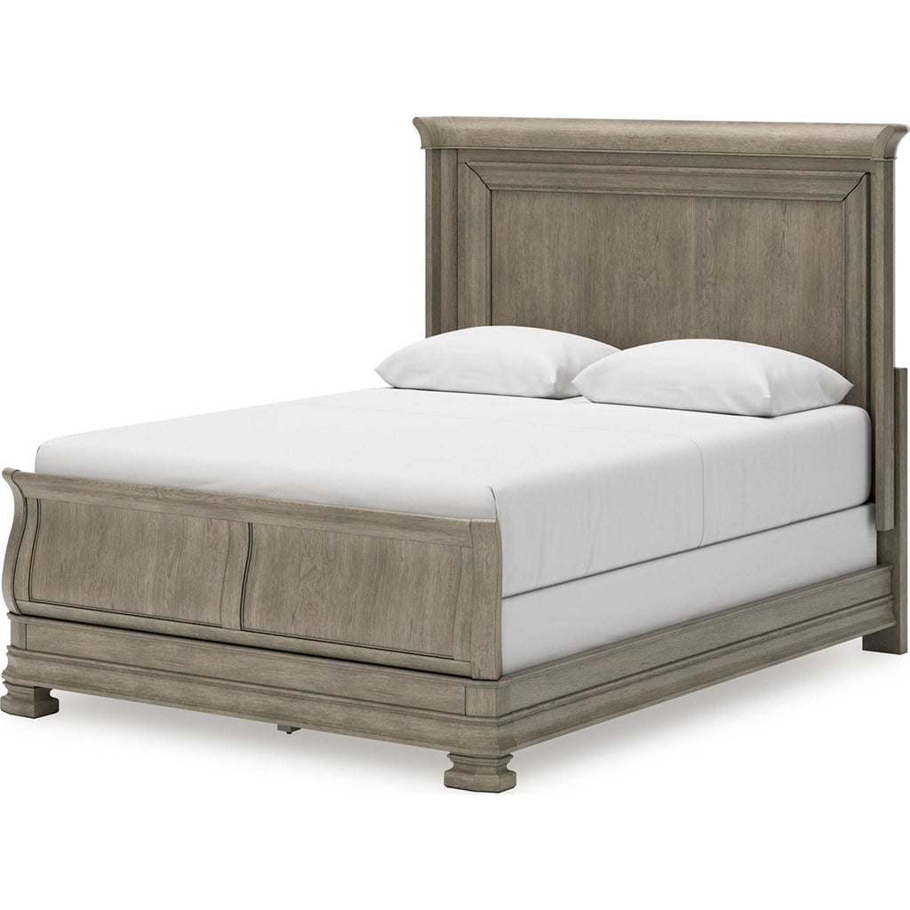Lexorne 6 Piece Queen Sleigh Bedroom - Gray